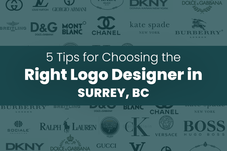 5 Tips For Choosing The Right Logo Designer In Surrey